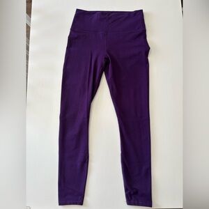 Fabletics Powerhold High Waisted Legging 7/8 Deep Purple